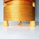 Tripod Pine Veneer Table Lamp By Hans-Agne Jakobsson For Ab Markaryd, Sweden 1960S
