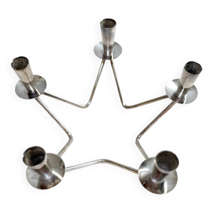 Bougeoir étoile scandinave