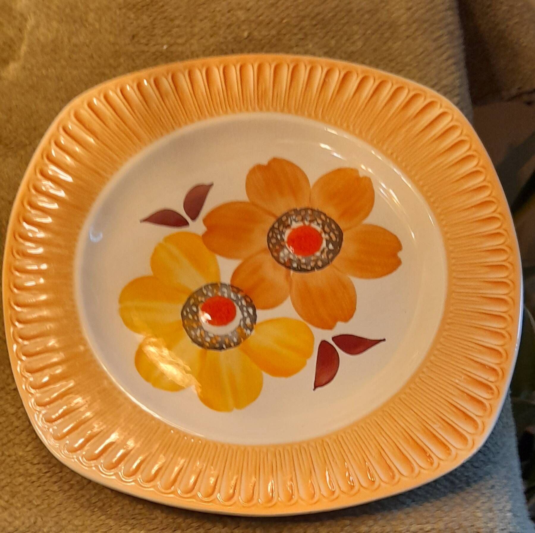4 vintage plates 1970s mondovi italy