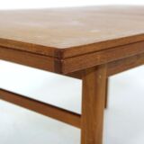 Extendable dining room table, Sweden, 1960