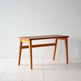 Swedish vintage teak bench, 1950s-60s