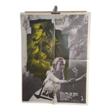 A small folded original movie poster: Lilith Warren Beatty Peter Fonda year 1964