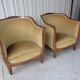 2 fauteuils crapauds  1930