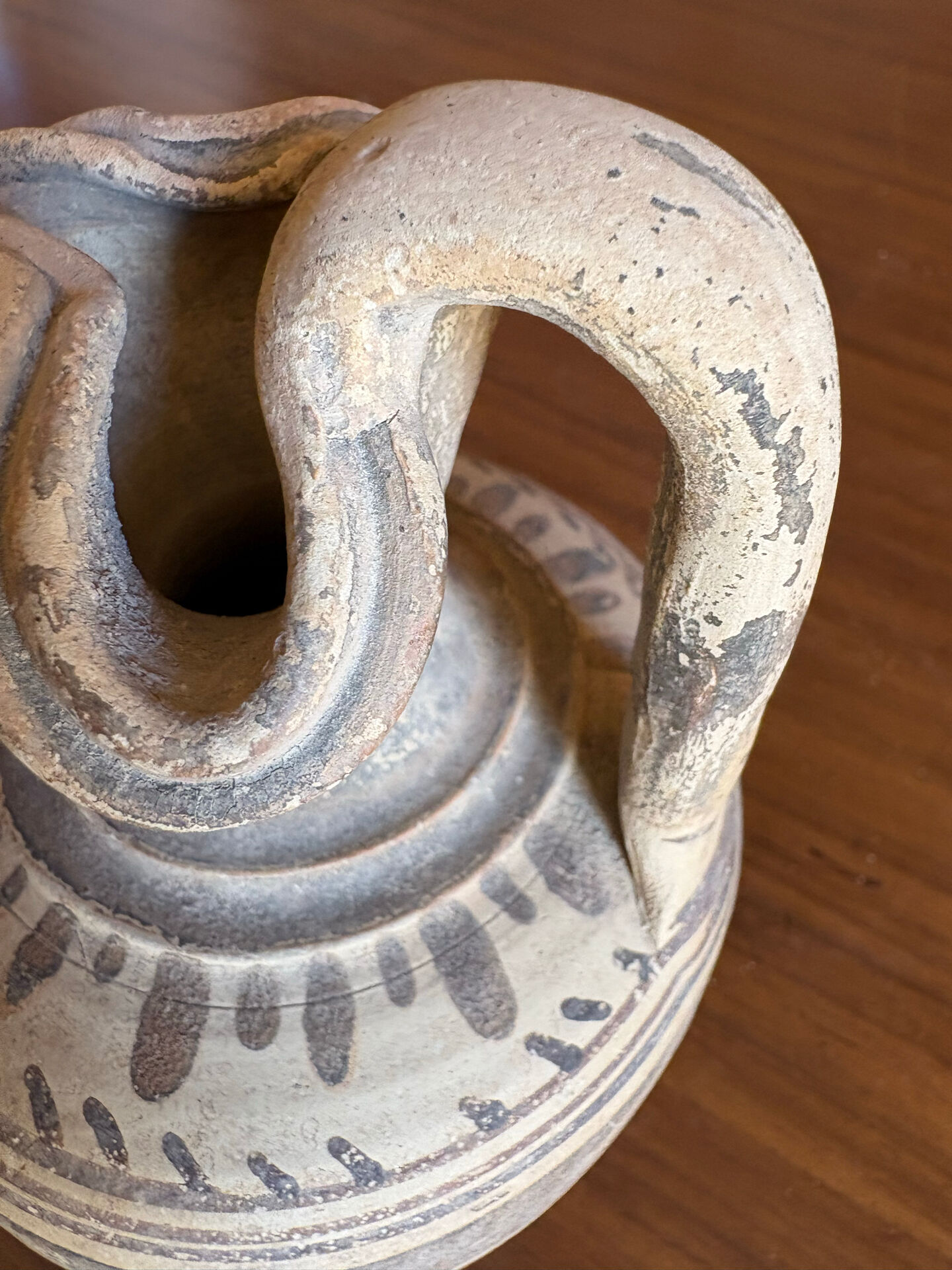 Cypriot pottery. Around 800 BC.