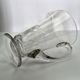 Crystal service from Fains, matching wine carafe and water jug.