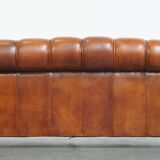 Sheepskin Leather 2.5-Seater Sofa