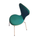 Chair Mod.  3107 Turquoise fabric design Jacobsen, Fritz hansen edition