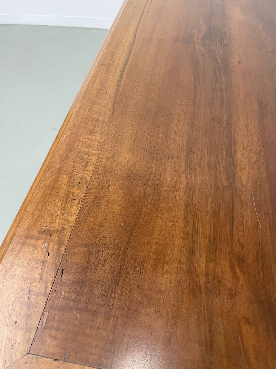 Comptoir ou bureau en noyer années 50