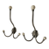 Vintage coat hooks
