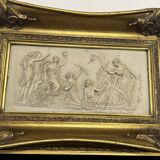 Marble bas-relief, Barbedienne Fondeur, Paris 1859