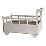 Old toy, doll's bed, caravan bed