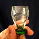 Carafe liquor service with 9 two-tone glasses