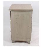 Small Gustavian Gray-Painted Chest of Drawers with 3 Drawers