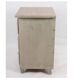 Small Gustavian Gray-Painted Chest of Drawers with 3 Drawers