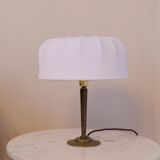 Art Deco bronze table lamp sculpture made in Sweden, 1930s.