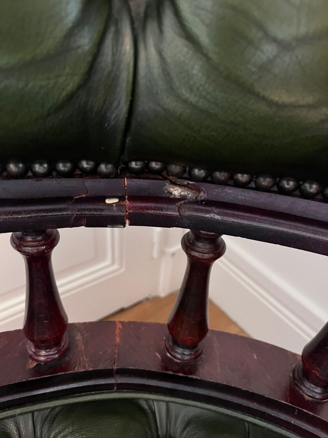 Chesterfield armchair