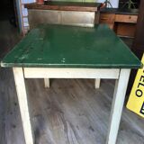 Vintage school workshop table