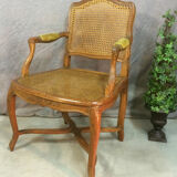 Cane Chair in Walnut a spacer and flat file