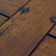 Massive old chene farm table