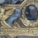 Crystal vase and bronze mount