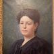Portrait of a young woman, signed H Mouthier (1880-1975) and dated 1907