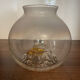 Rare set of 5 "Volcan" globes - Murano or Empoli glass - Vintage 19