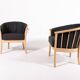 Paire de fauteuils design danois 'Madisson' de Hurup Møbler