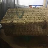 Large wicker trunk