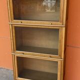 Modular Bookcase in Walnut and Oak by MD, 1960-70s