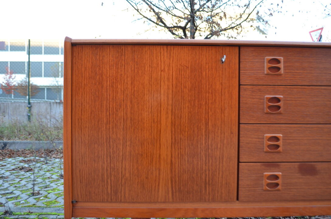 Danish modern teak sideboard