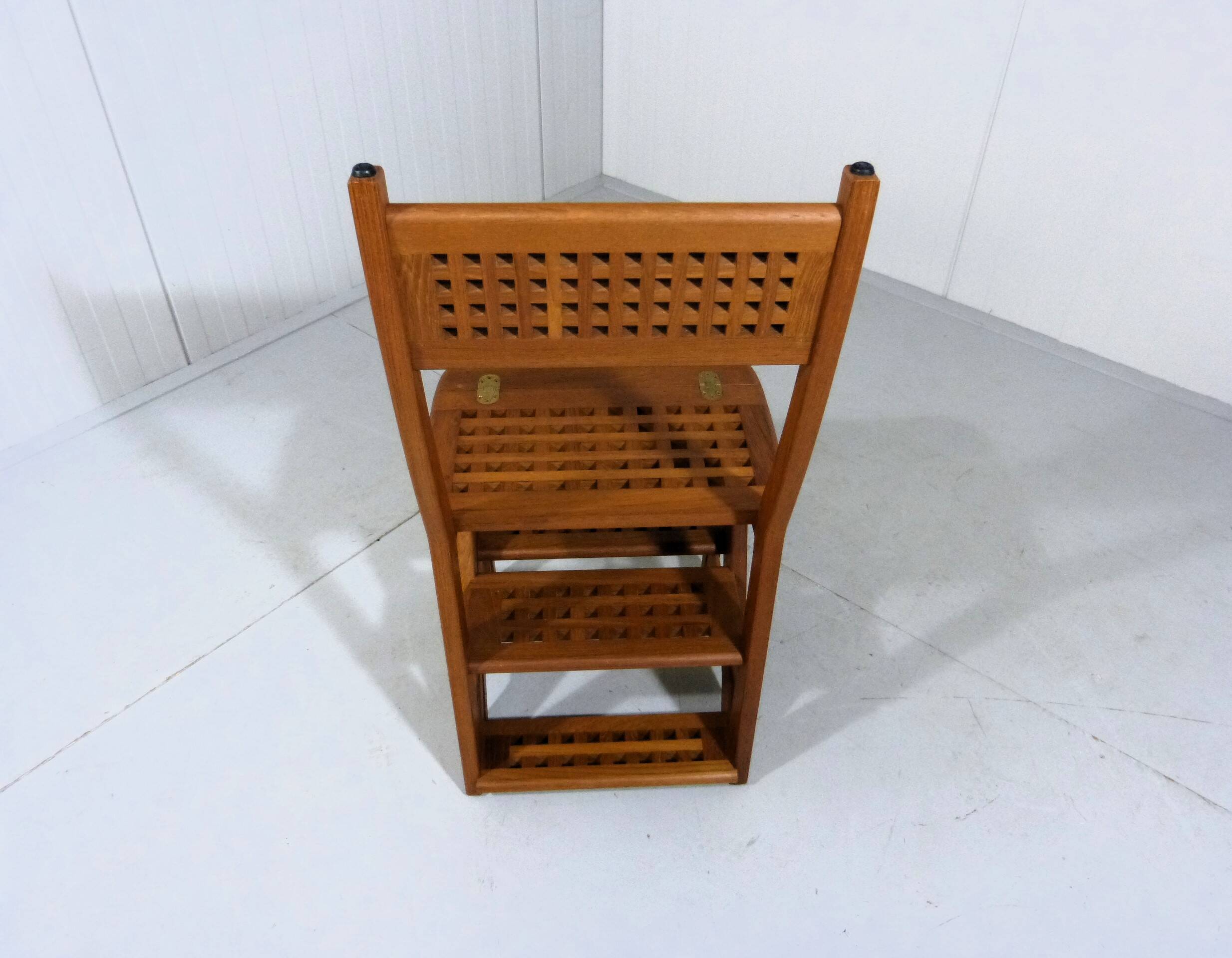 Teak library step chair, Denmark