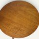 Tripod coffee table in oak, 1950s.