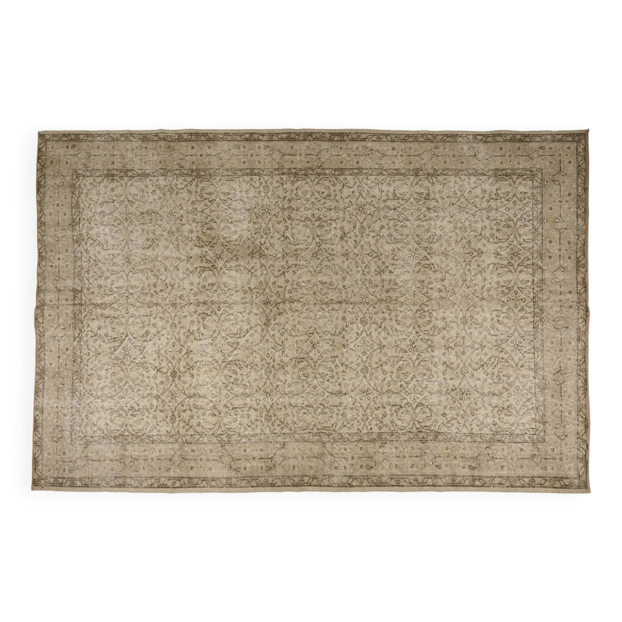 Oushak Anatolian Vintage Rug
