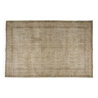 Tapis anatolien Oushak vintage