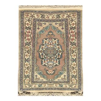 Turkish carpet kula. Wool: 1.36 X 0.90 meters.