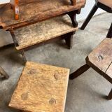 Tabouret de traite vintage