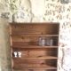 Etagère de métier en bois