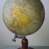 Terrestrial globe Forest Girard and barrere early 20th century