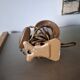 Lampe vintage en metal champignon