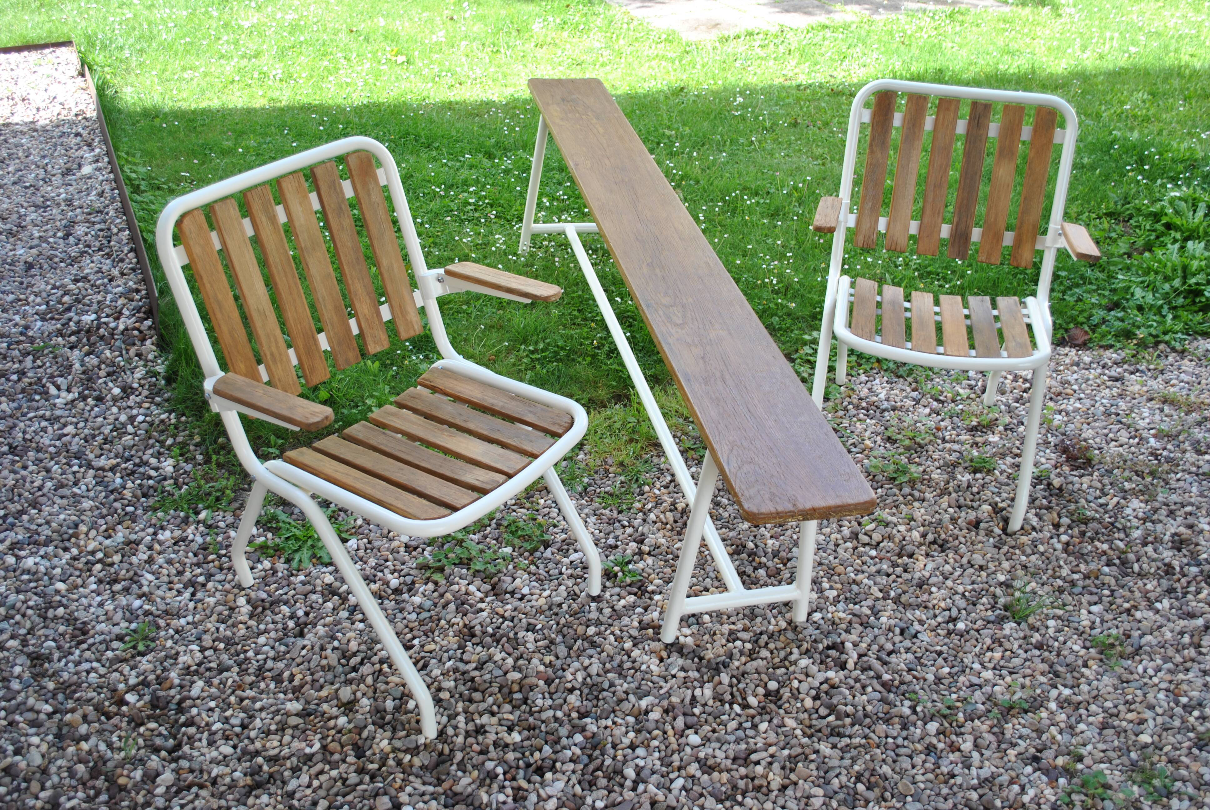 Vintage bench 1950