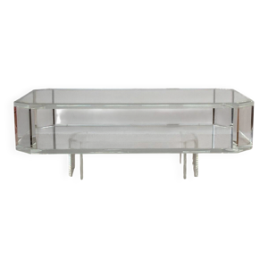 Table basse en verre - acrylique