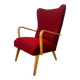 Vintage Scandinavian armchair with a high back / single seat