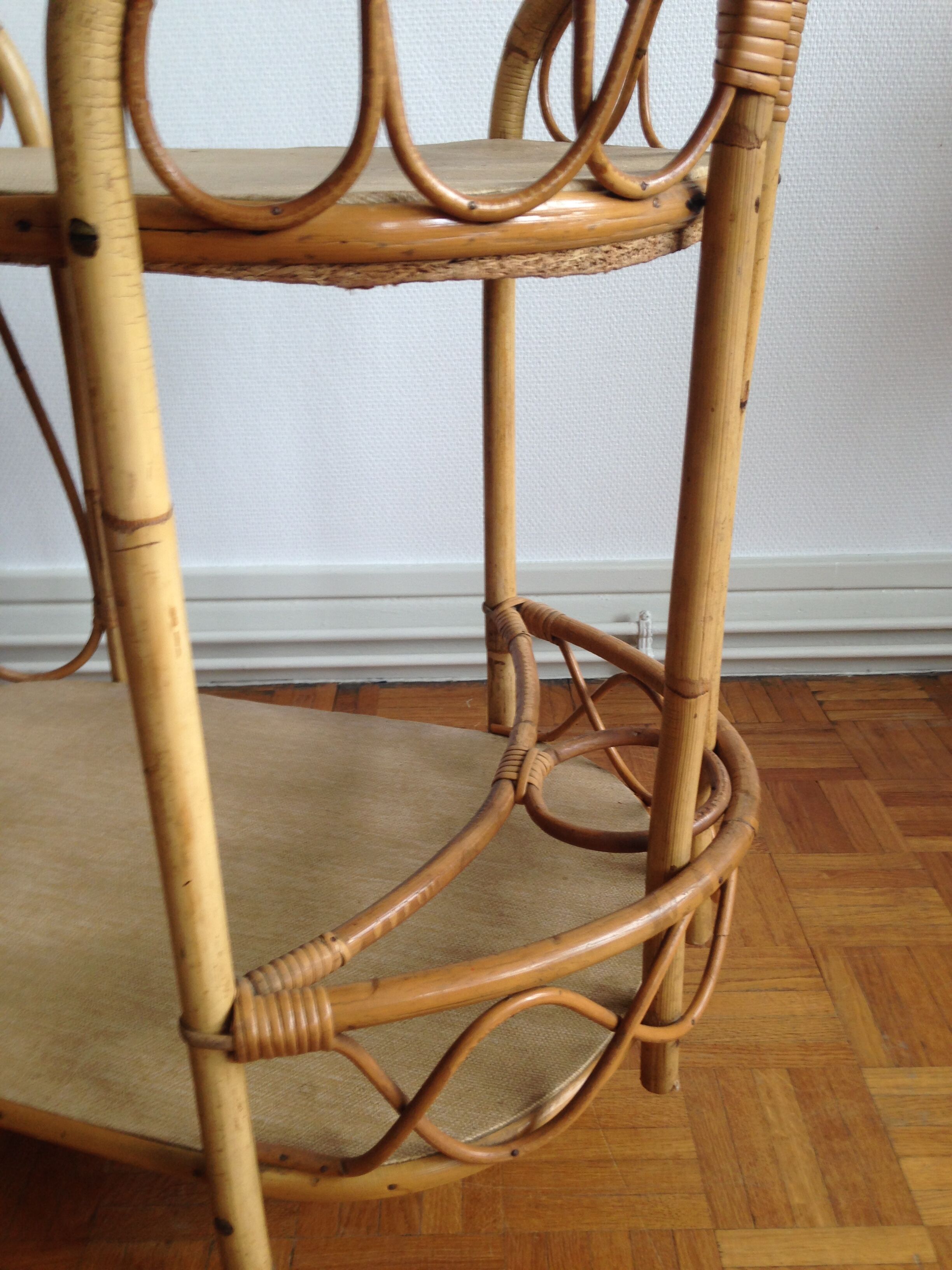 Serving bamboo and rattan 1970