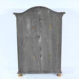 Small Showcase in Painted and Gilded Wood, Louis XV Style – Early 19th Century