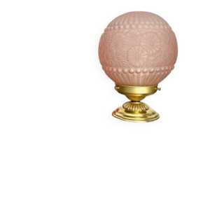 Lampe Art déco en verre