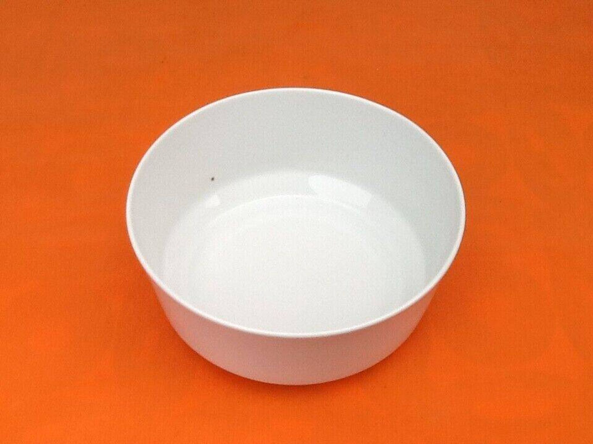 Saladier / plat à légumes porcelaine blanche