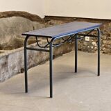 Bureau d'écolier double avec porte-cartables