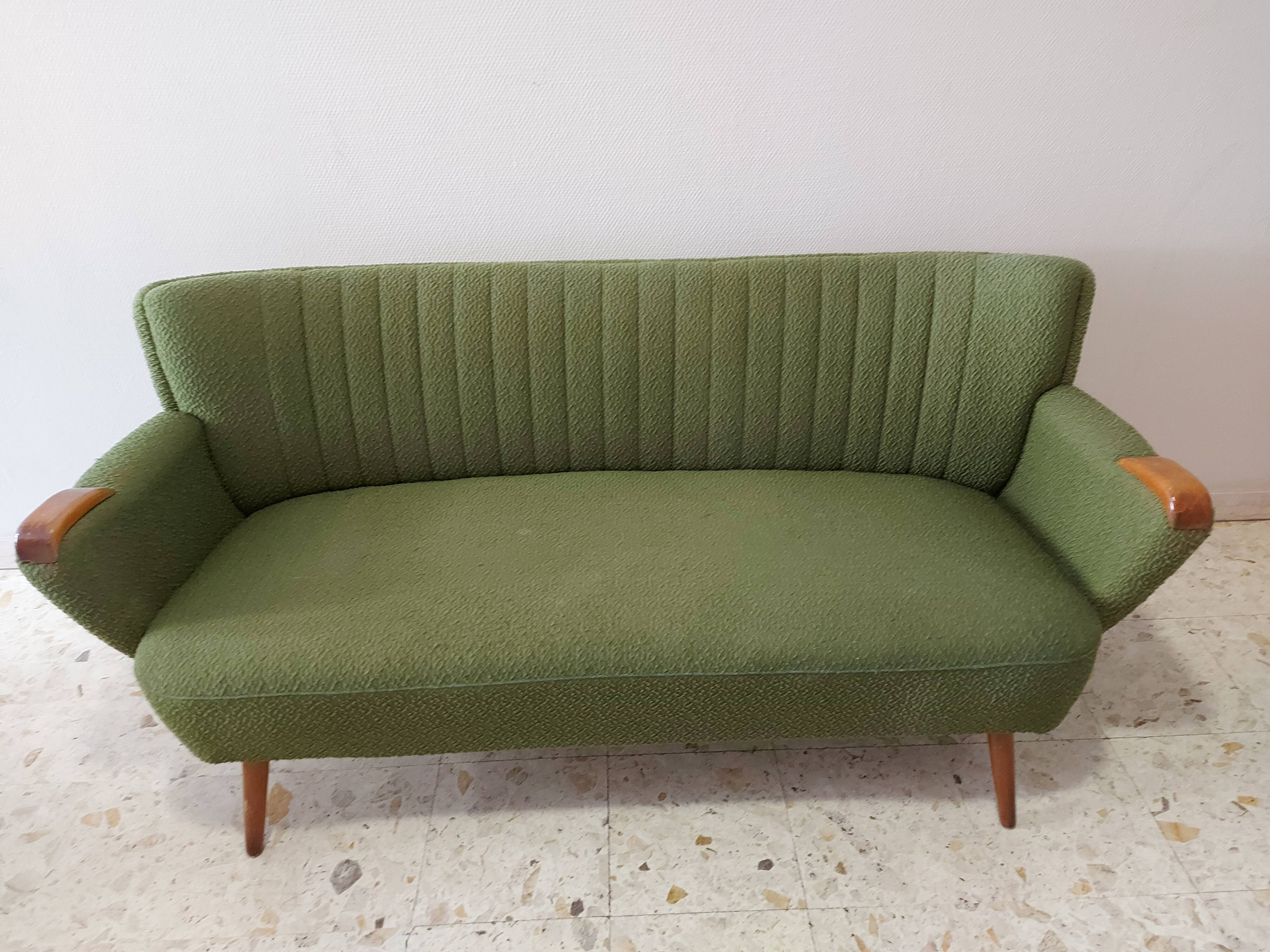 Cocktail sofa design 50's