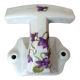 Patère en porcelaine