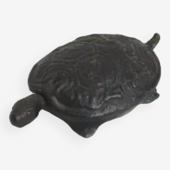 Cast iron turtle box